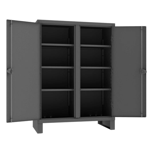 Durham HDDS244866-6S95 DOUBLE SHIFT CABINET, 12 GAUGE, 6 ADJUSTABLE SHELVES , 48 X 24 X 66