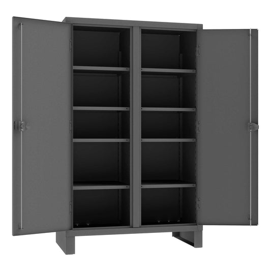 Durham HDDS244878-8S95 DOUBLE SHIFT CABINET, 12 GAUGE, 8 ADJUSTABLE SHELVES , 48 X 24 X 78