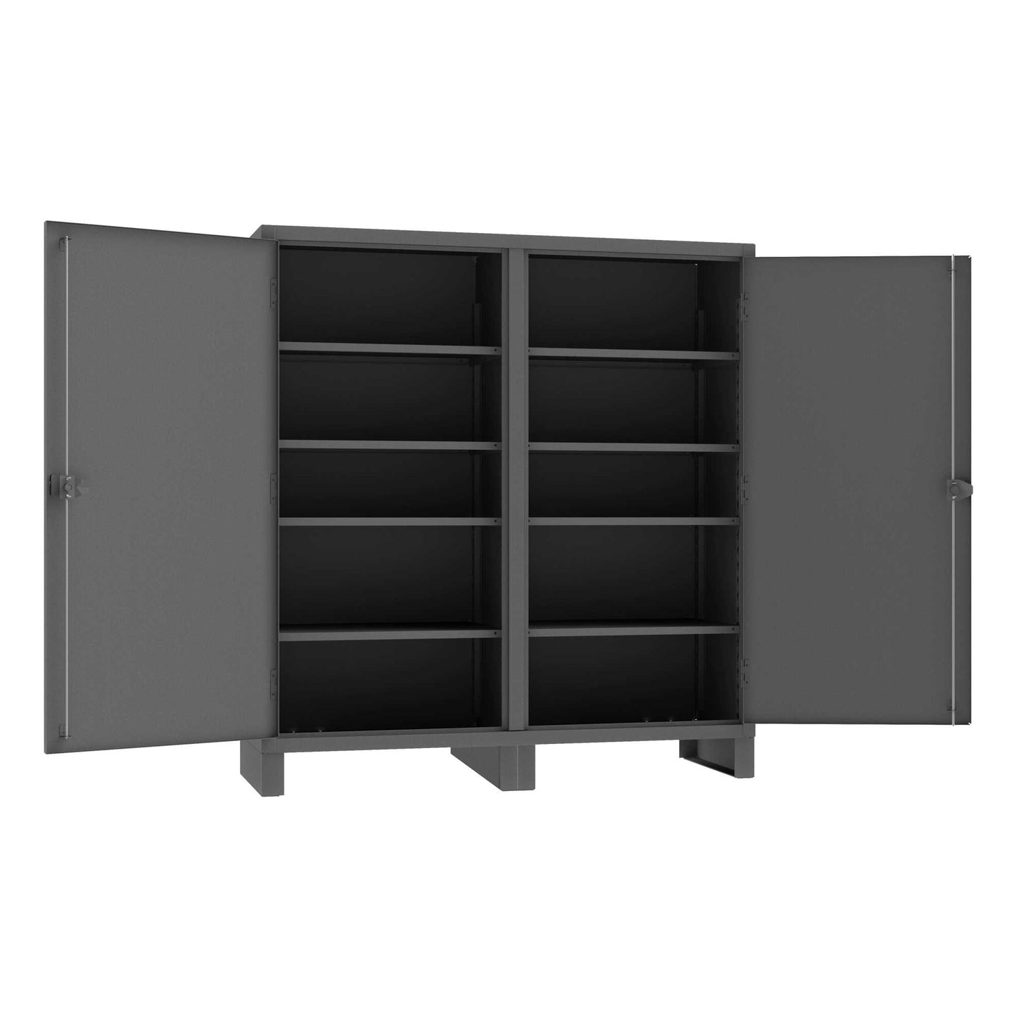 Durham HDDS247278-8S95 DOUBLE SHIFT CABINET, 12 GAUGE, 8 ADJUSTABLE SHELVES , 72 X 24 X 78