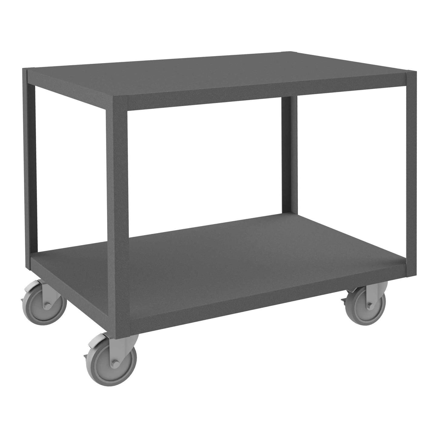 Durham HMT-2436-2-4SWB-95 HIGH DECK PORTABLE TABLE, 2 SHELVES, 24-1/4 X 36-1/4 X 30-1/16