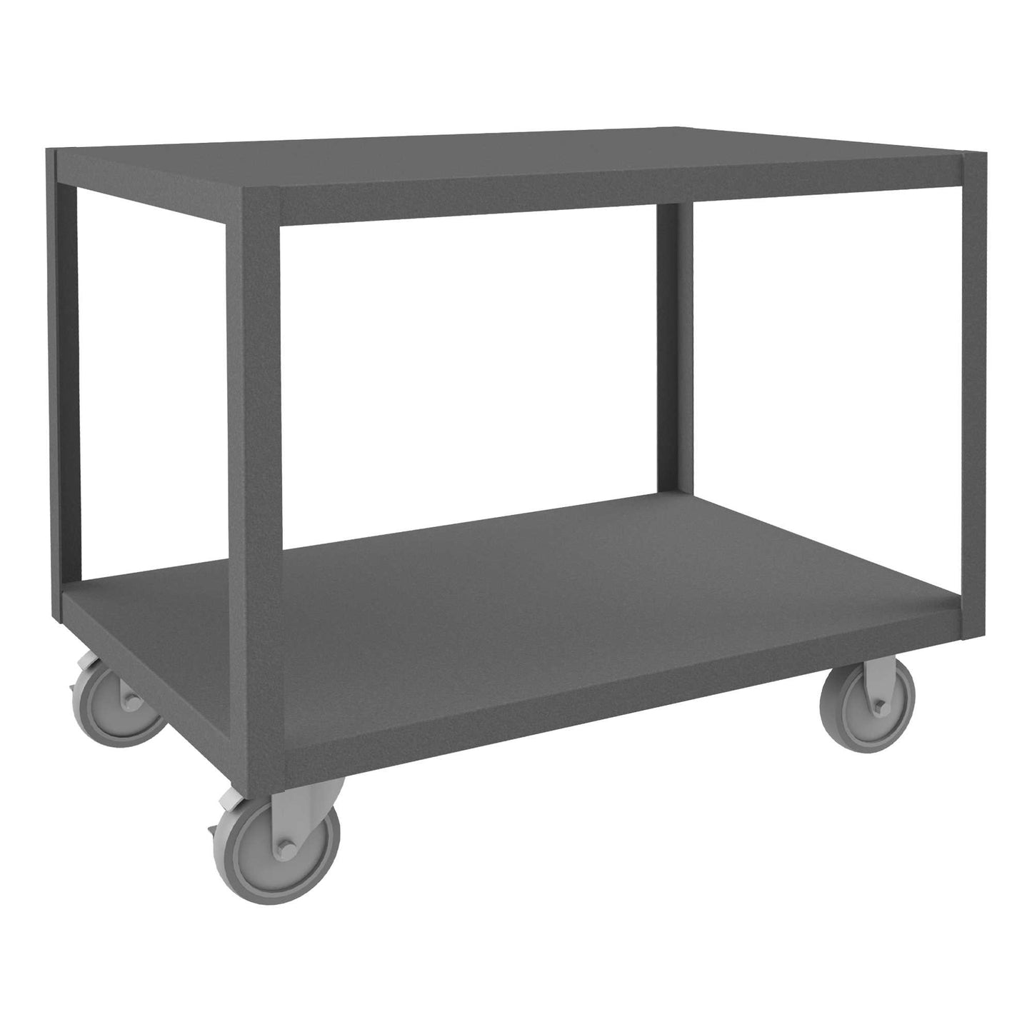 Durham HMT-2436-2-95 HIGH DECK PORTABLE TABLE, 2 SHELVES, 24-1/4 X 36-1/4 X 30-1/16