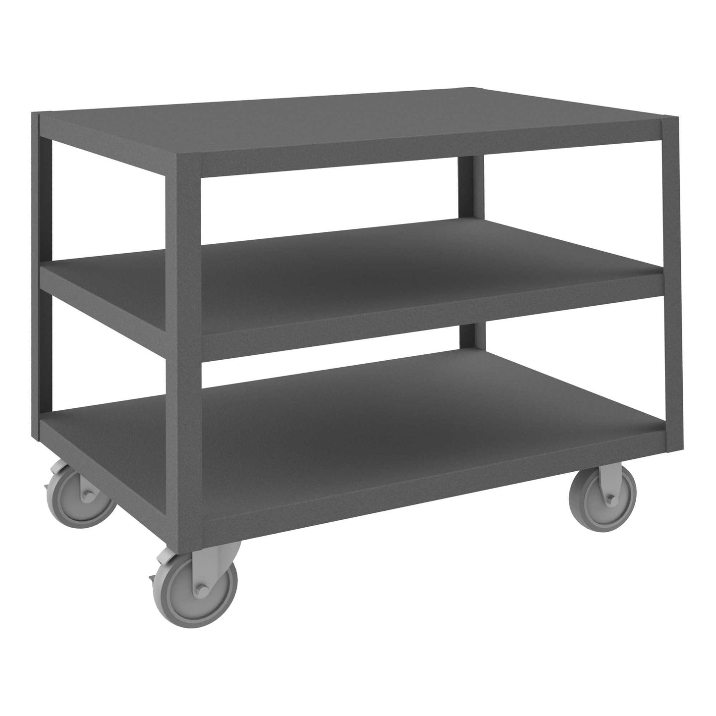 Durham HMT-2436-3-95 HIGH DECK PORTABLE TABLE, 3 SHELVES, 24-1/4 X 36-1/4 X 30-1/16