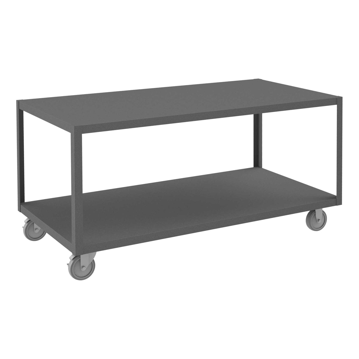 Durham HMT-3060-2-95 HIGH DECK PORTABLE TABLE, 2 SHELVES, 30-1/4 X 60-1/4 X 30-1/16