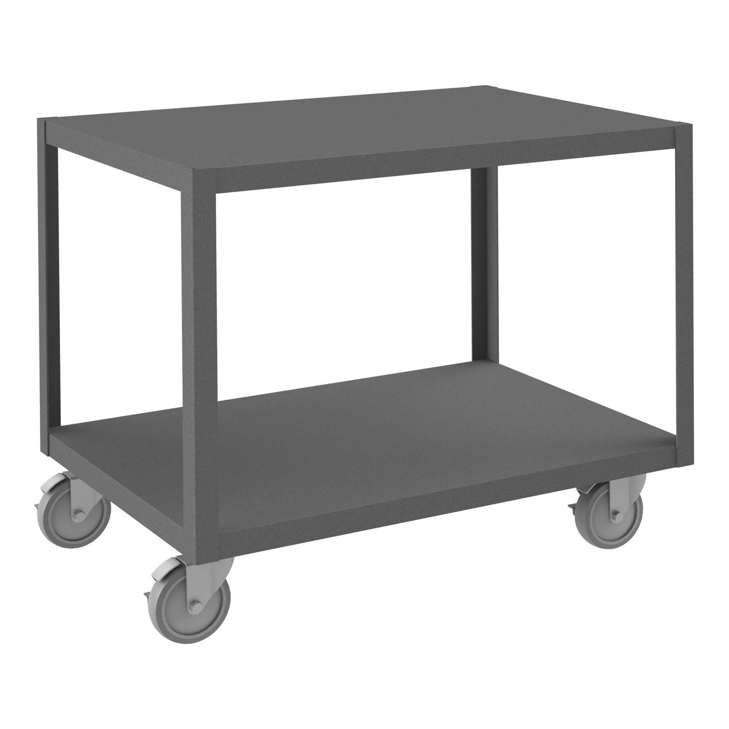 Durham HMT12G24365PU295 HIGH DECK PORTABLE TABLE, 2 SHELVES, 24-1/4 X 36-1/4 X 30-1/8