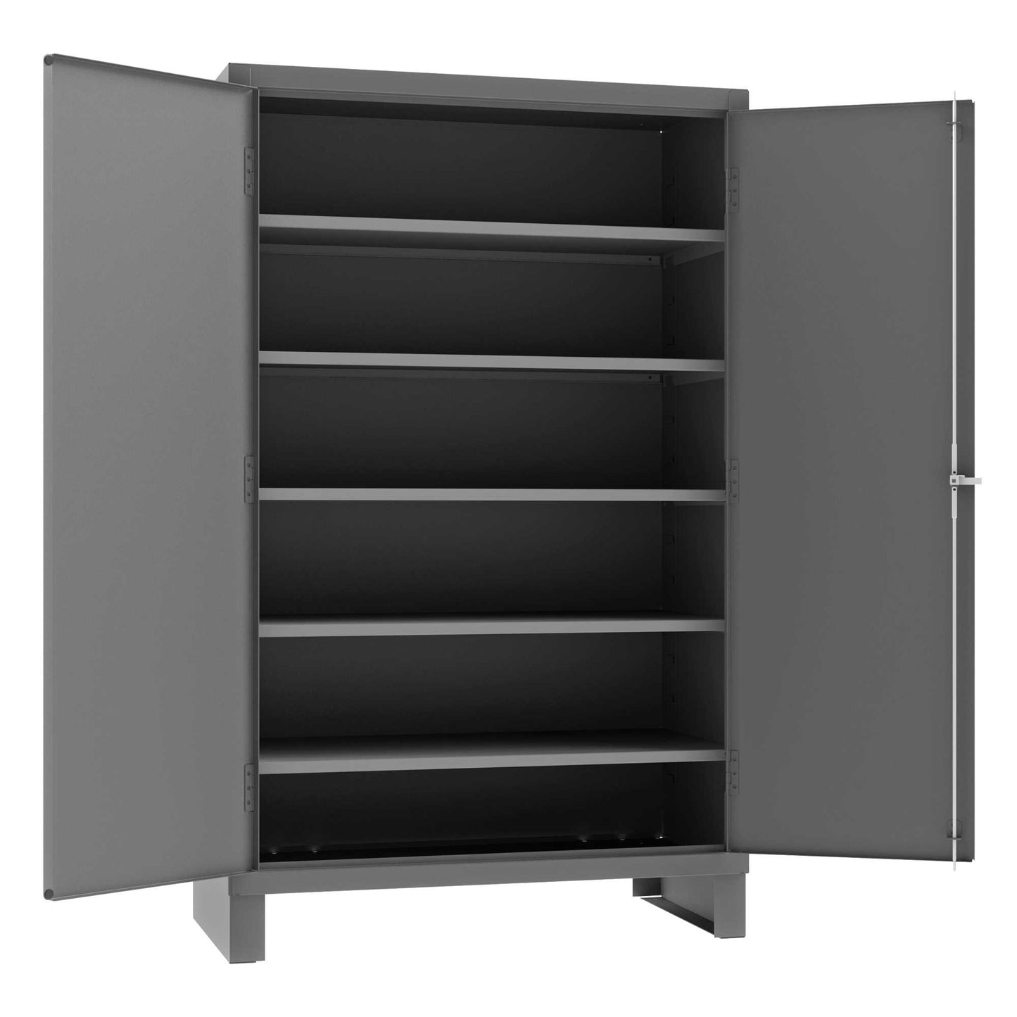 Durham JC-482478-5S-95 CABINET, 14 GAUGE, 5 SHELVES, LEGS , 48 X 24 X 78