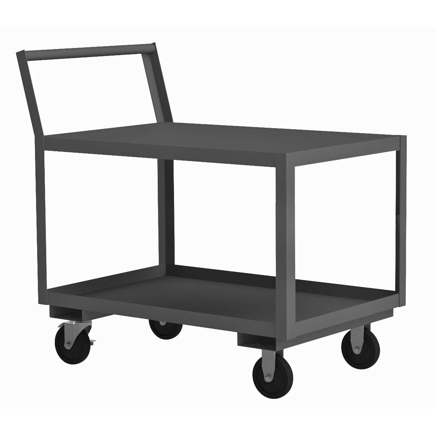 Durham LDO-183639-2-5PO-95 LOW DECK SERVICE TRUCK, 2 SHELVES, 18-1/4 X 39 X 39-5/8