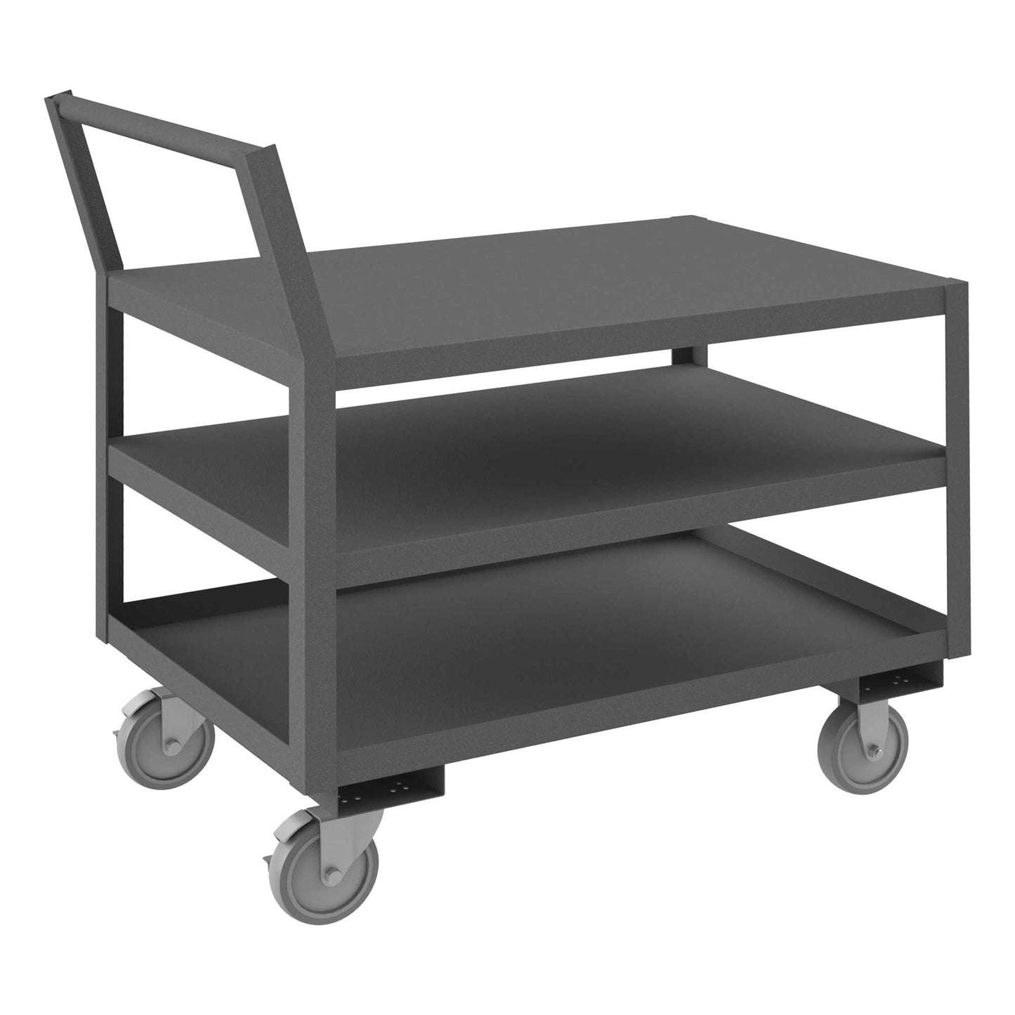 Durham LDO-2436-3-95 LOW DECK SERVICE TRUCK, 3 SHELVES, 24-1/4 X 39 X 37-1/2