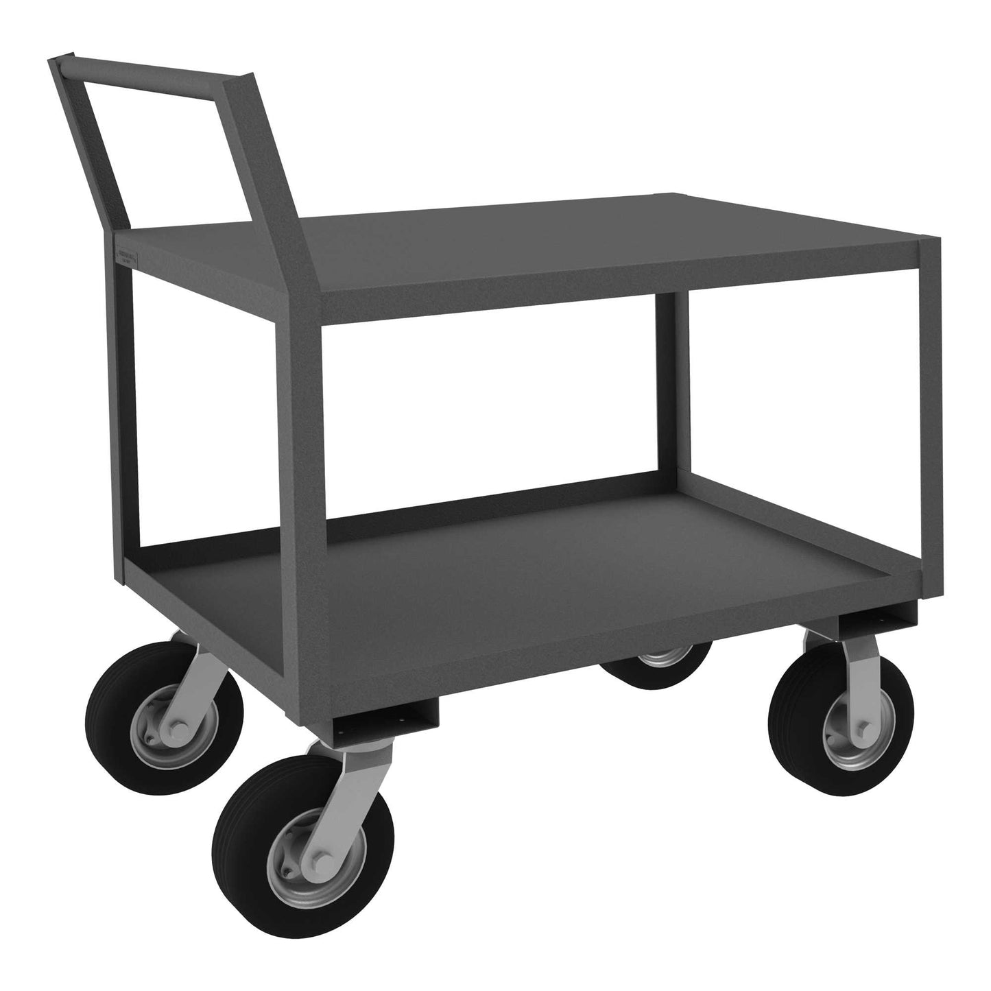 Durham LDO-243641-2-8PN-95 LOW DECK SERVICE TRUCK, 2 SHELVES, 24-1/4 X 39 X 40-15/16