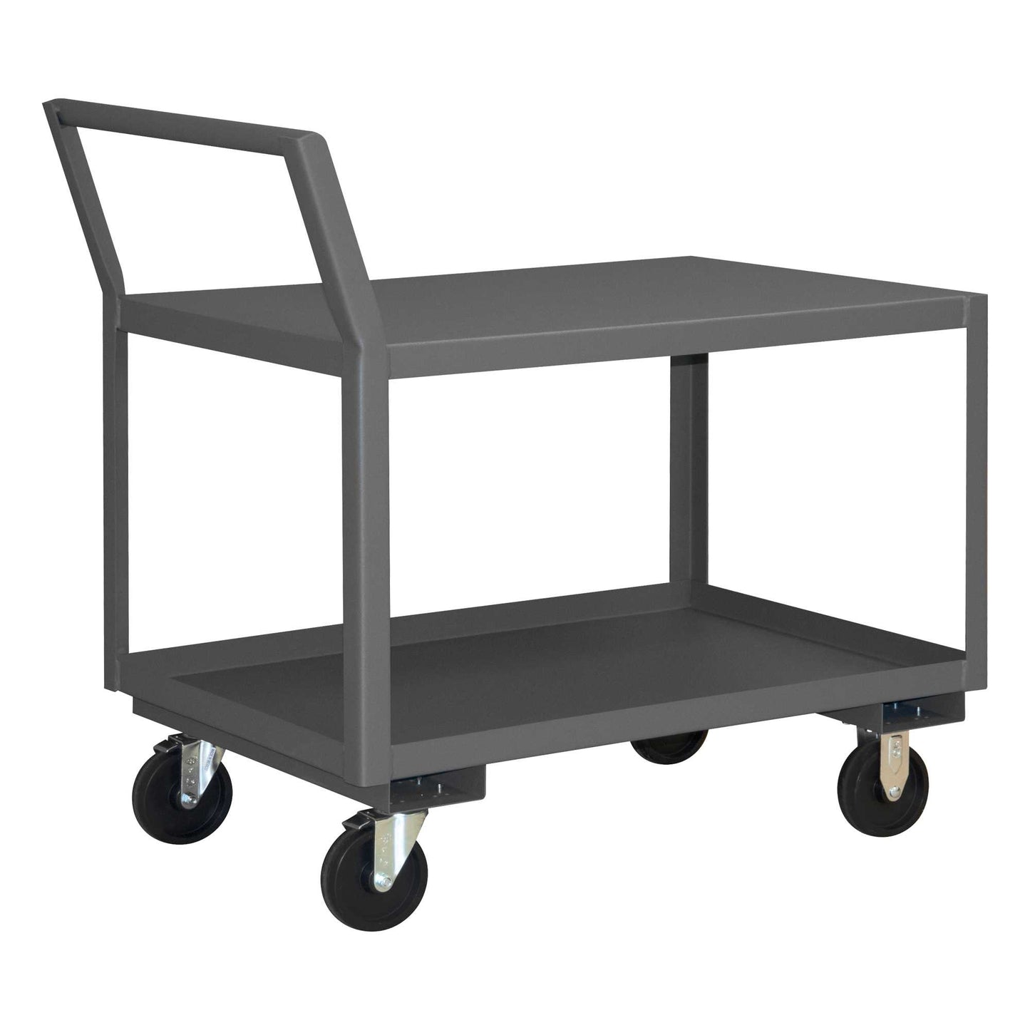 Durham LDO-3036-2-5PO-95 LOW DECK SERVICE TRUCK, 2 SHELVES, 30-1/4 X 39 X 37-1/2