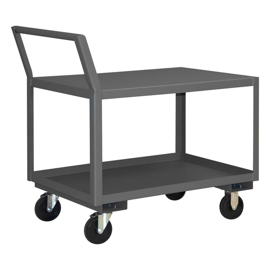 Durham LDO-3036-2-5PO-95 LOW DECK SERVICE TRUCK, 2 SHELVES, 30-1/4 X 39 X 37-1/2