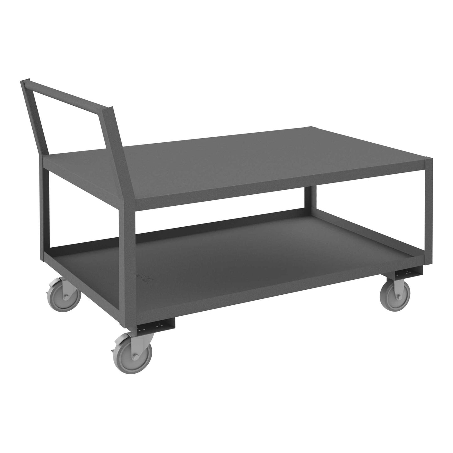 Durham LDO-304836-2-95 LOW DECK SERVICE TRUCK, 2 SHELVES, 30-1/4 X 51 X 36
