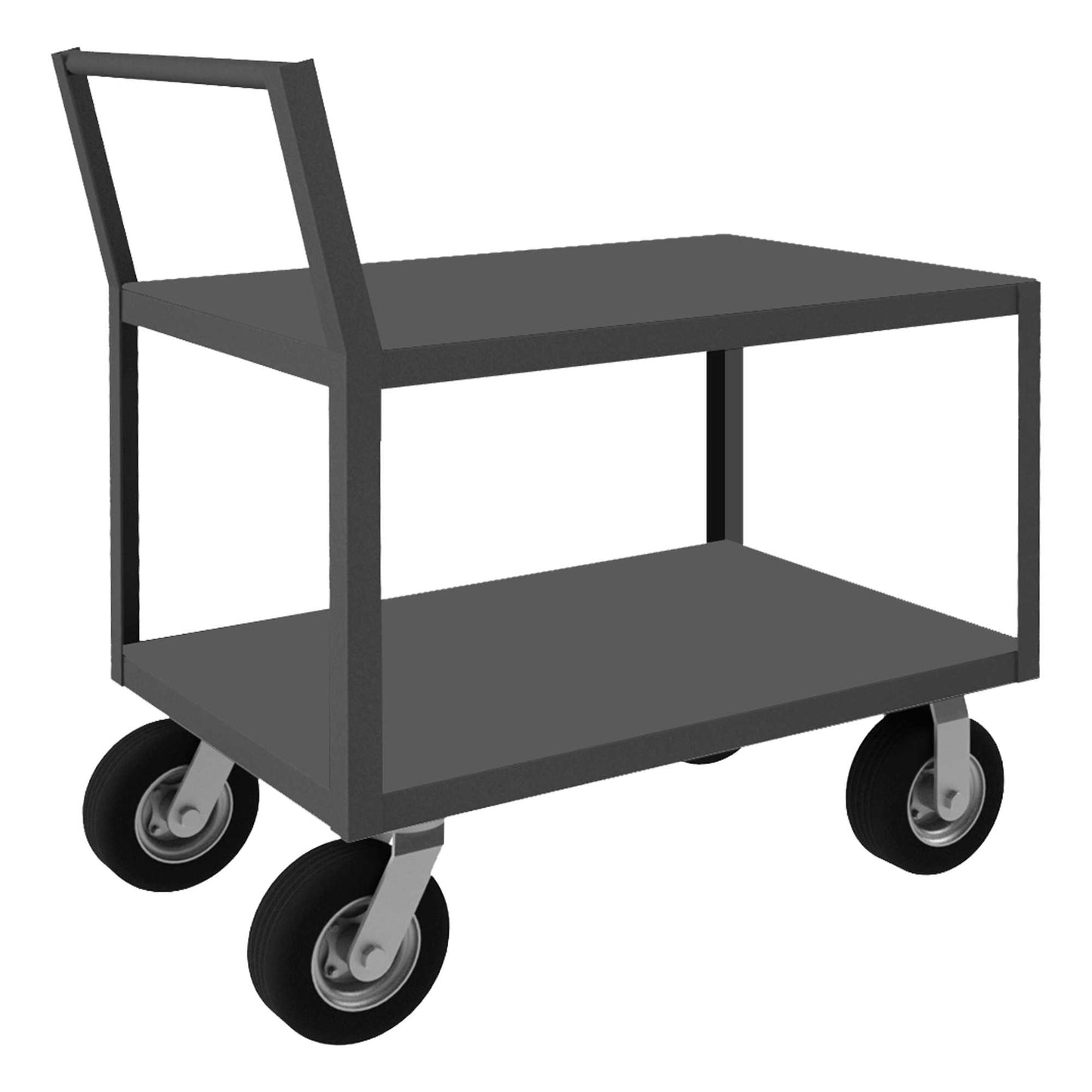 Durham LDO-304841-2-8PN-95 LOW DECK SERVICE TRUCK, 2 SHELVES, 30-1/4 X 51 X 40-15/16