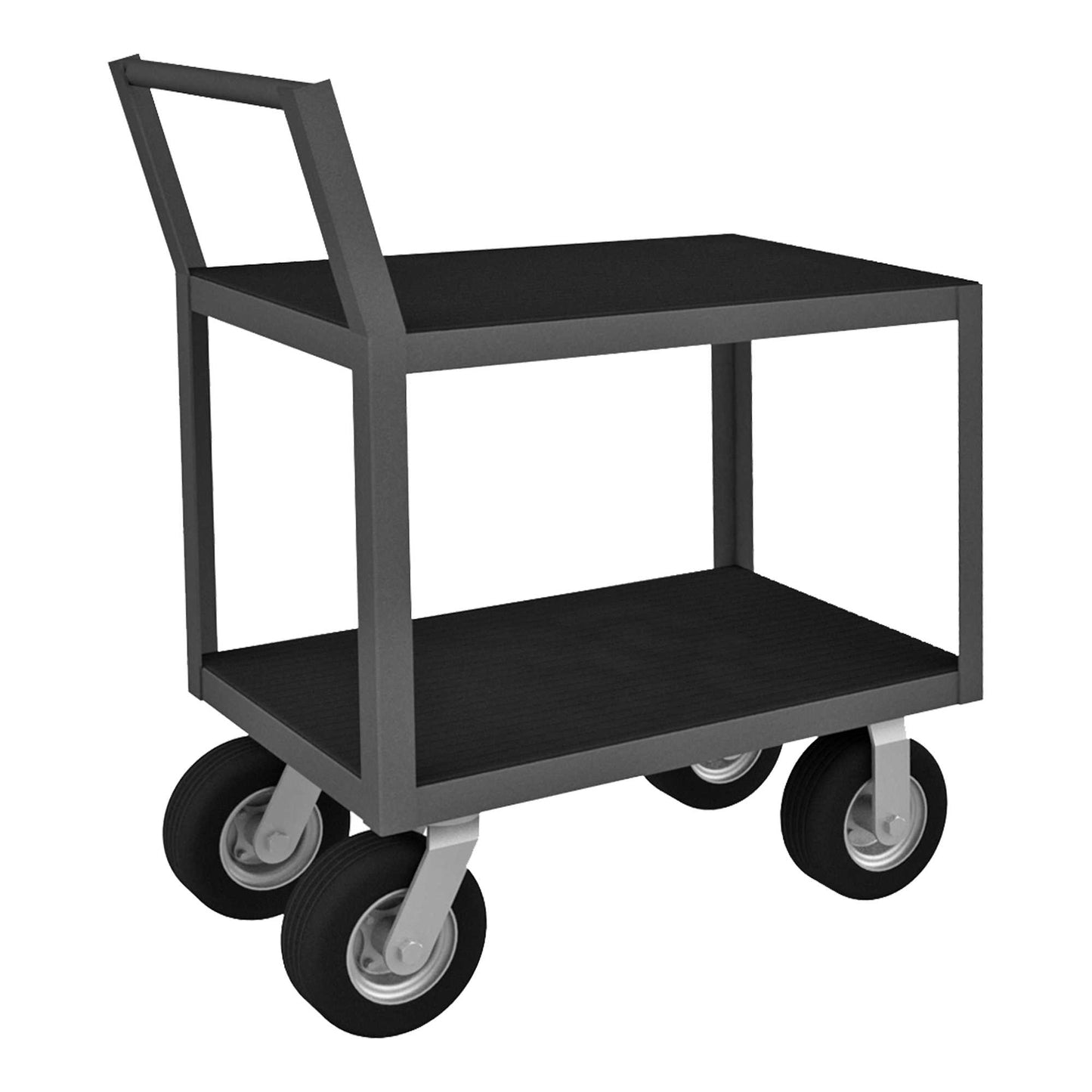 Durham LIC-1830-2-8SPN-95 LOW PROFILE INSTRUMENT CART, 2 SHELVES, 18 X 30