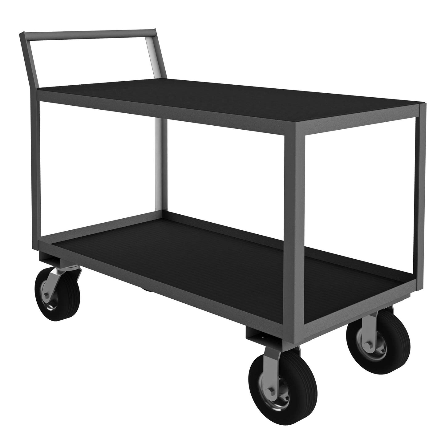 Durham LIC-244844-2-95 LOW PROFILE INSTRUMENT CART, 2 SHELVES, 24 X 48