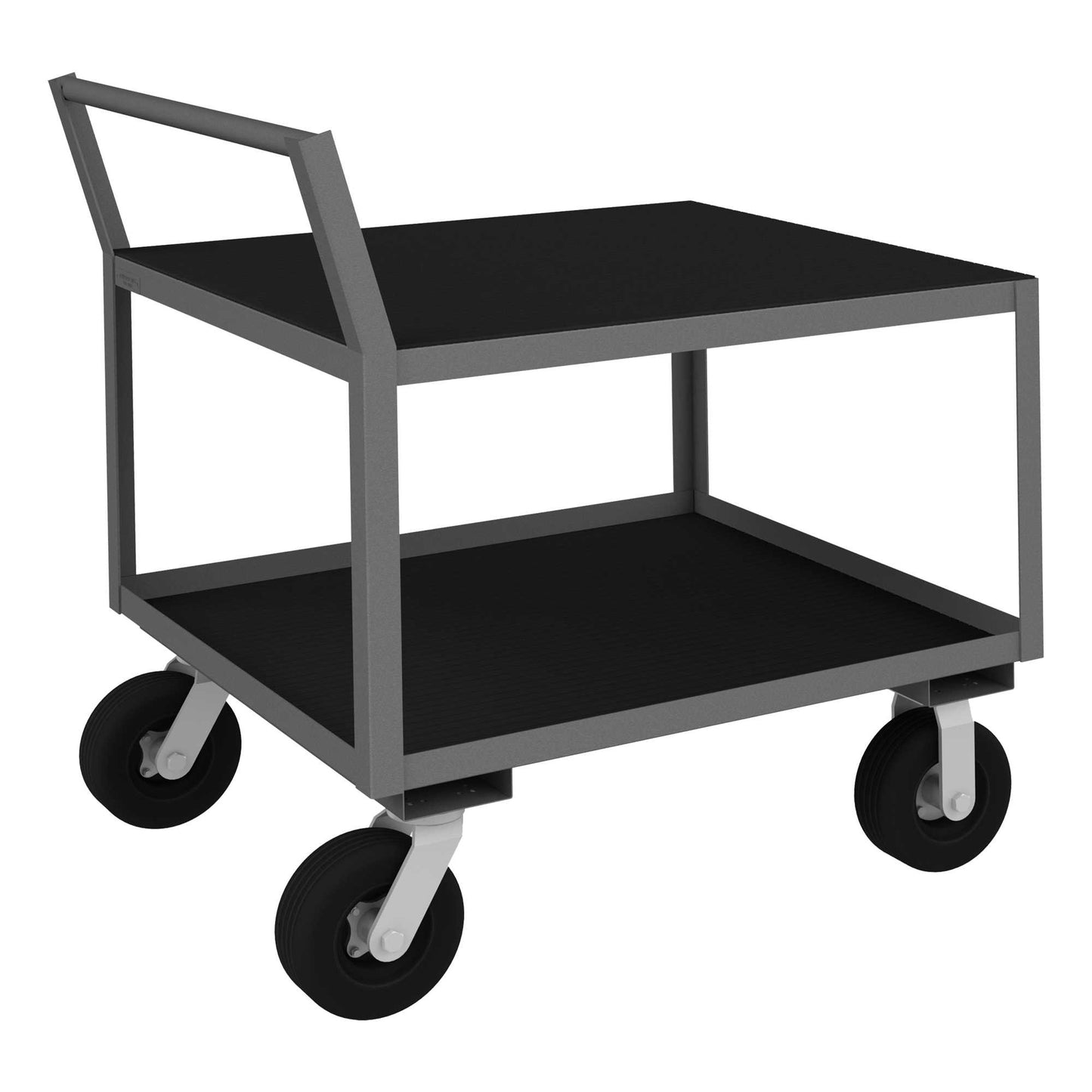 Durham LIC-3036-2-95 LOW PROFILE INSTRUMENT CART, 2 SHELVES, 30 X 36