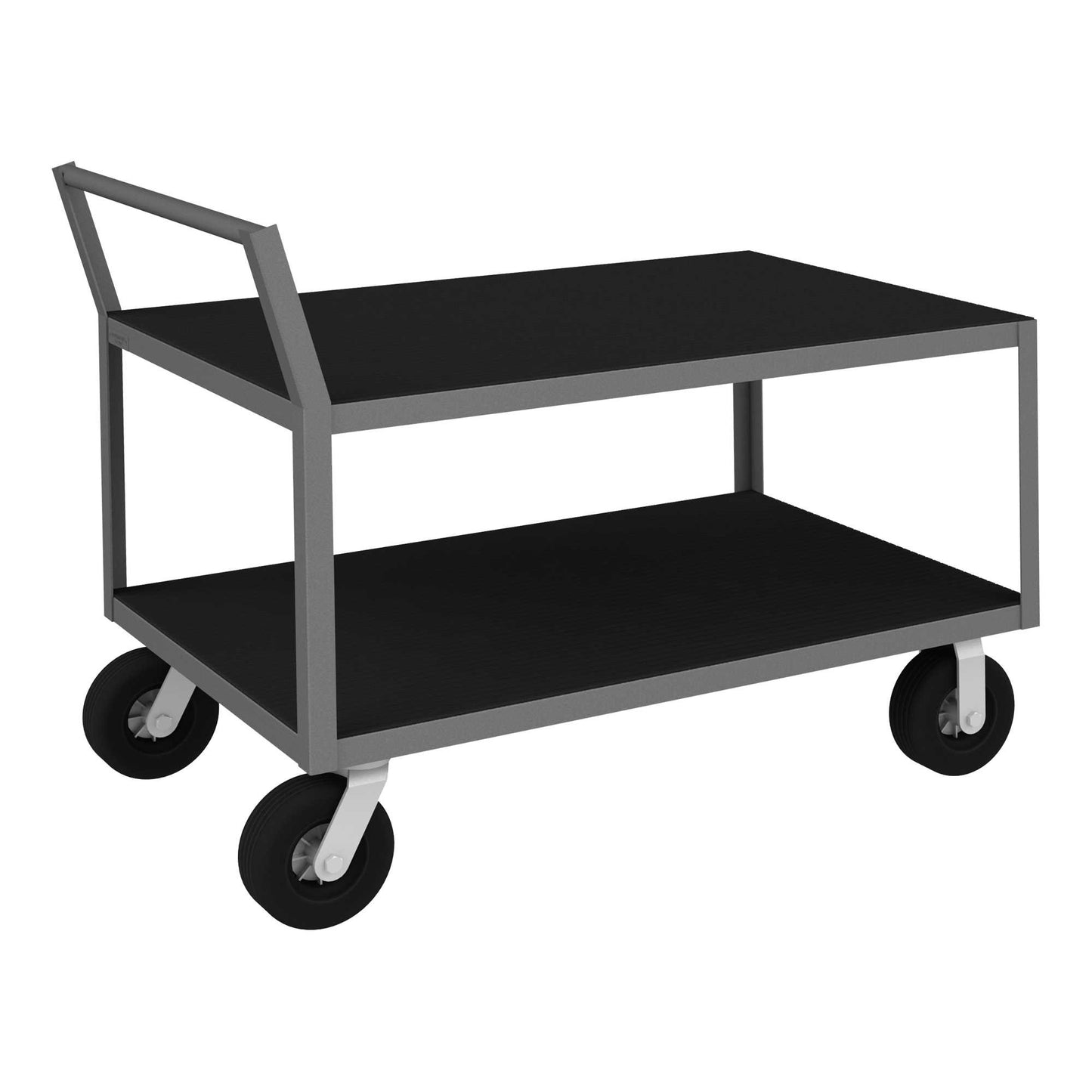 Durham LIC-3048-2-8SPN-95 LOW PROFILE INSTRUMENT CART, 2 SHELVES, 30 X 48