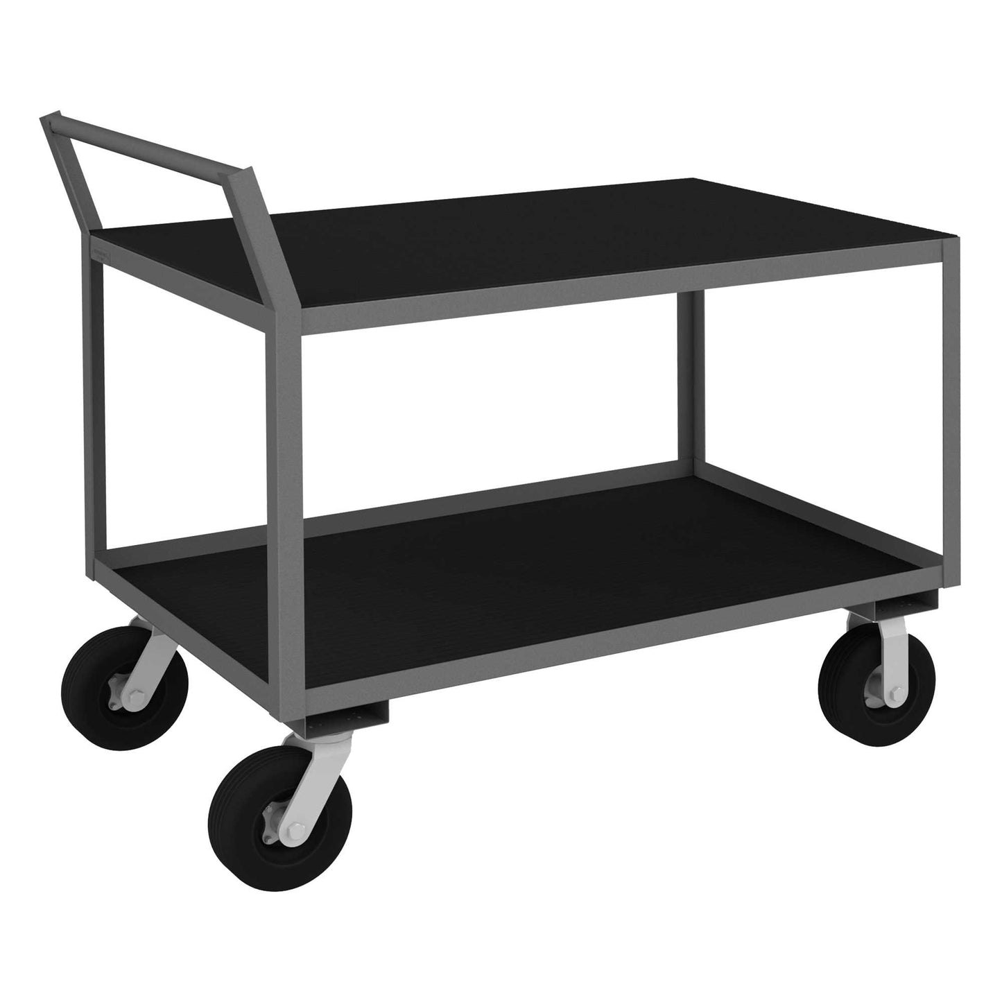 Durham LIC-304844-2-95 LOW PROFILE INSTRUMENT CART, 2 SHELVES, 30 X 48