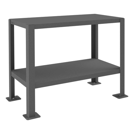 Durham MT12G183630-3K295 MT WORKBENCH, 2 SHELVES, 18 X 36