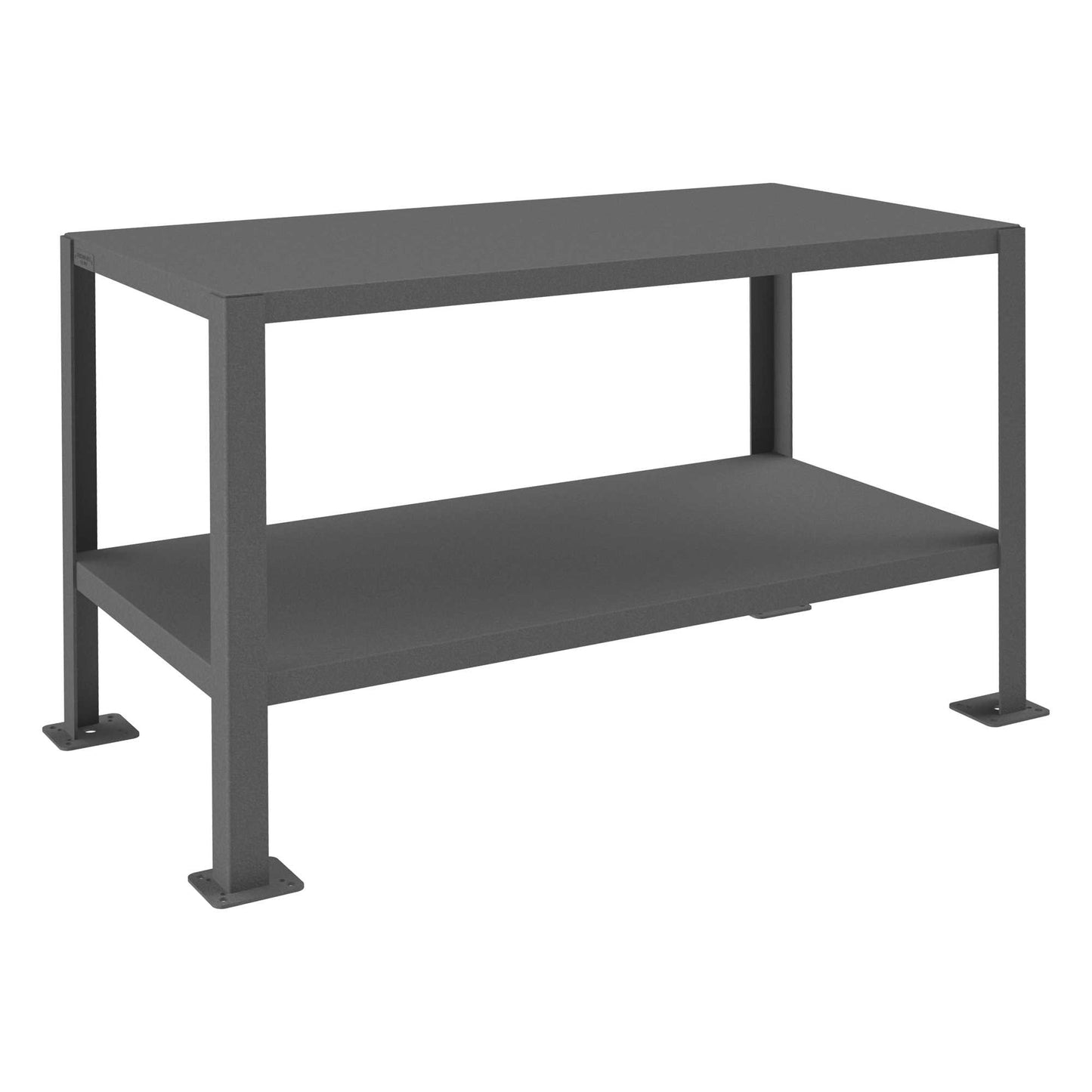 Durham MT12G244830-3K295 MT WORKBENCH, 2 SHELVES, 24 X 48