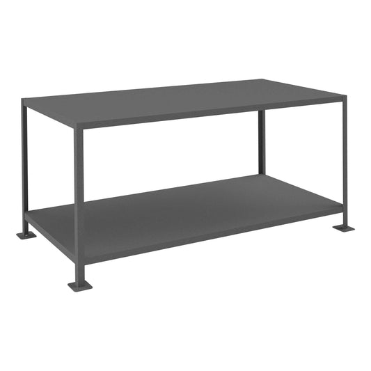 Durham MT367236-3K295 MT WORKBENCH, 2 SHELVES, 36 X 72