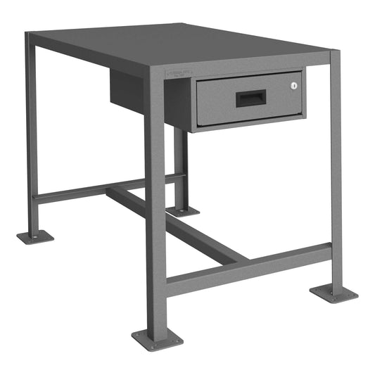 Durham MTD243630-2K195 MT WORKBENCH, 1 SHELF, 1 DRAWER, 24 X 36