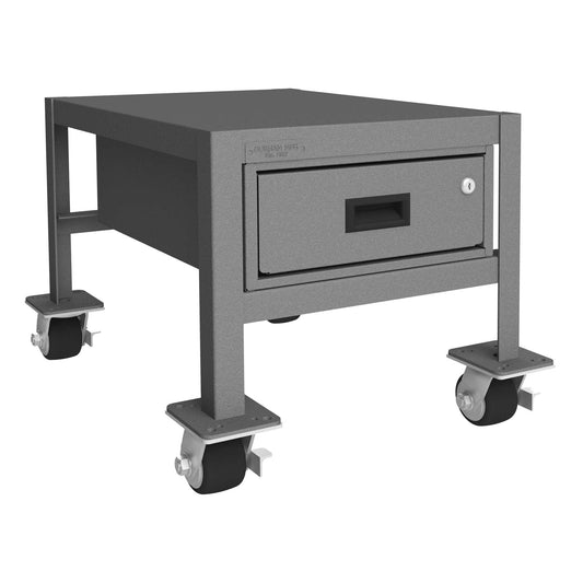 Durham MTDM182418-2K195 MOBILE MT WORKBENCH, 1 DRAWER, 18 X 24