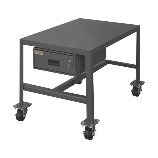 Durham MTDM243624-2K195 MOBILE MT WORKBENCH, 1 DRAWER, 24 X 36