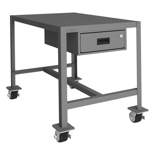 Durham MTDM243630-2K195 MOBILE MT WORKBENCH, 1 DRAWER, 24 X 36