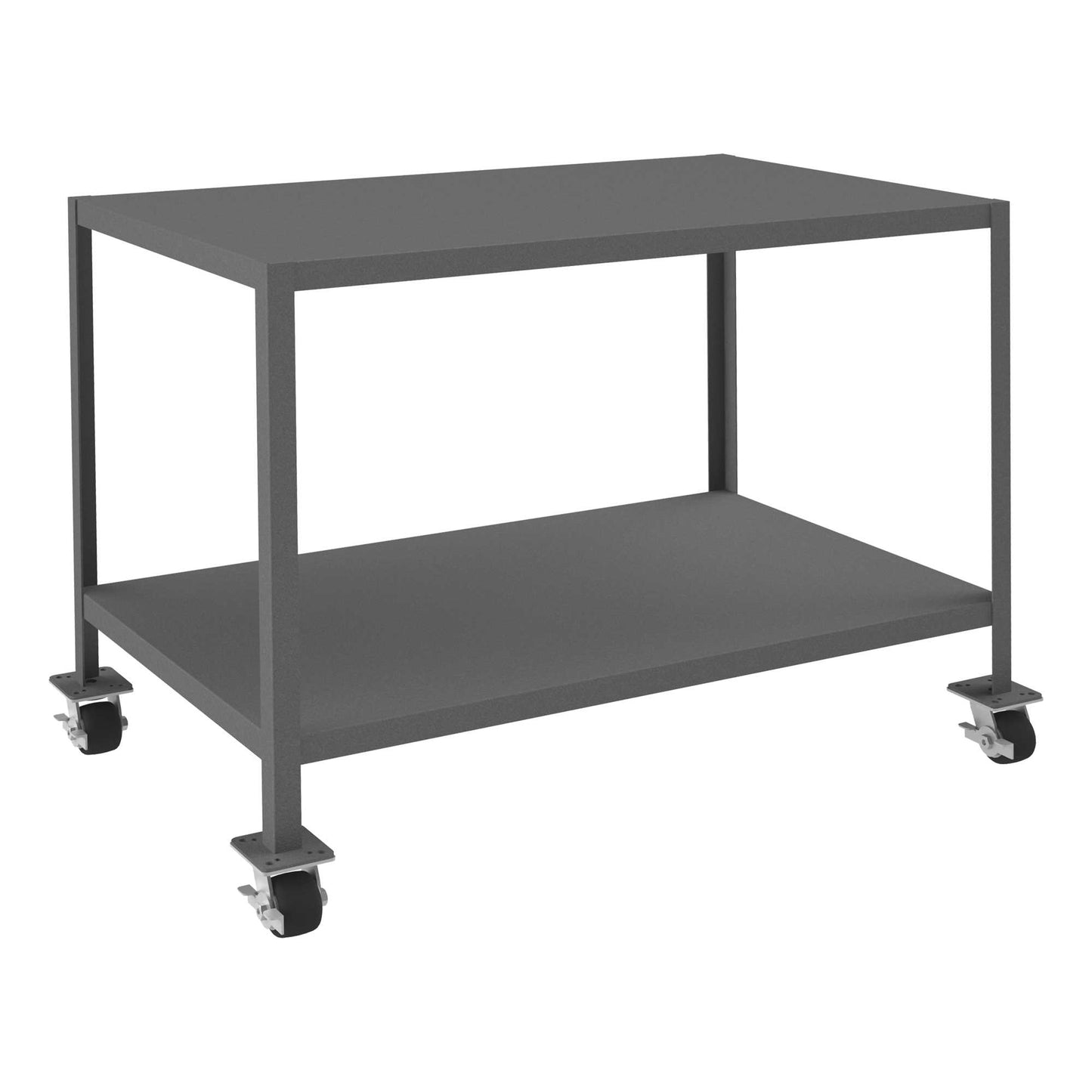 Durham MTM304836-3K295 MOBILE MT WORKBENCH, 2 SHELVES, 30 X 48