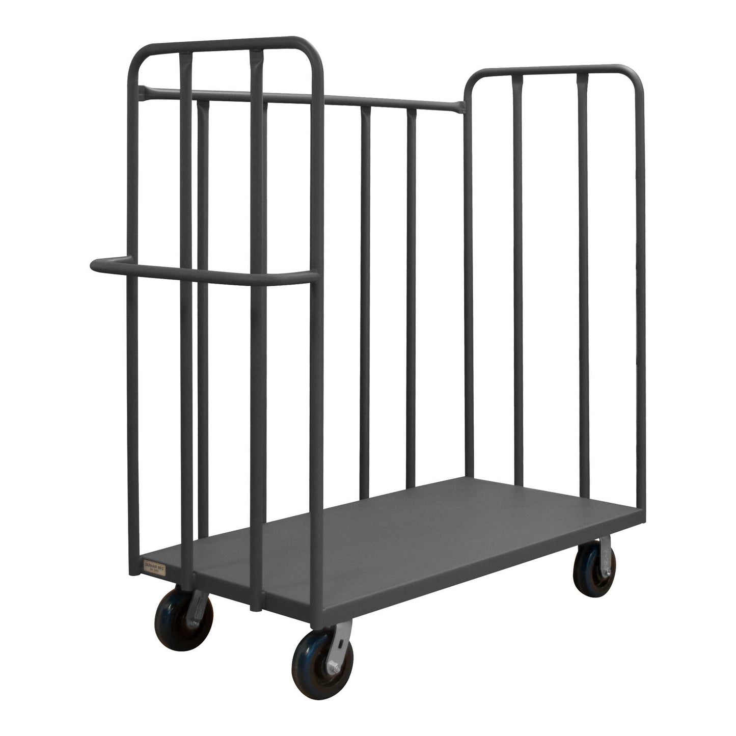 Durham OPTT-4824-1-6PU-95 OPEN PORTABLE TRUCK, 1 BASE SHELF, 3600 LBS. CAPACITY, 48 X 24