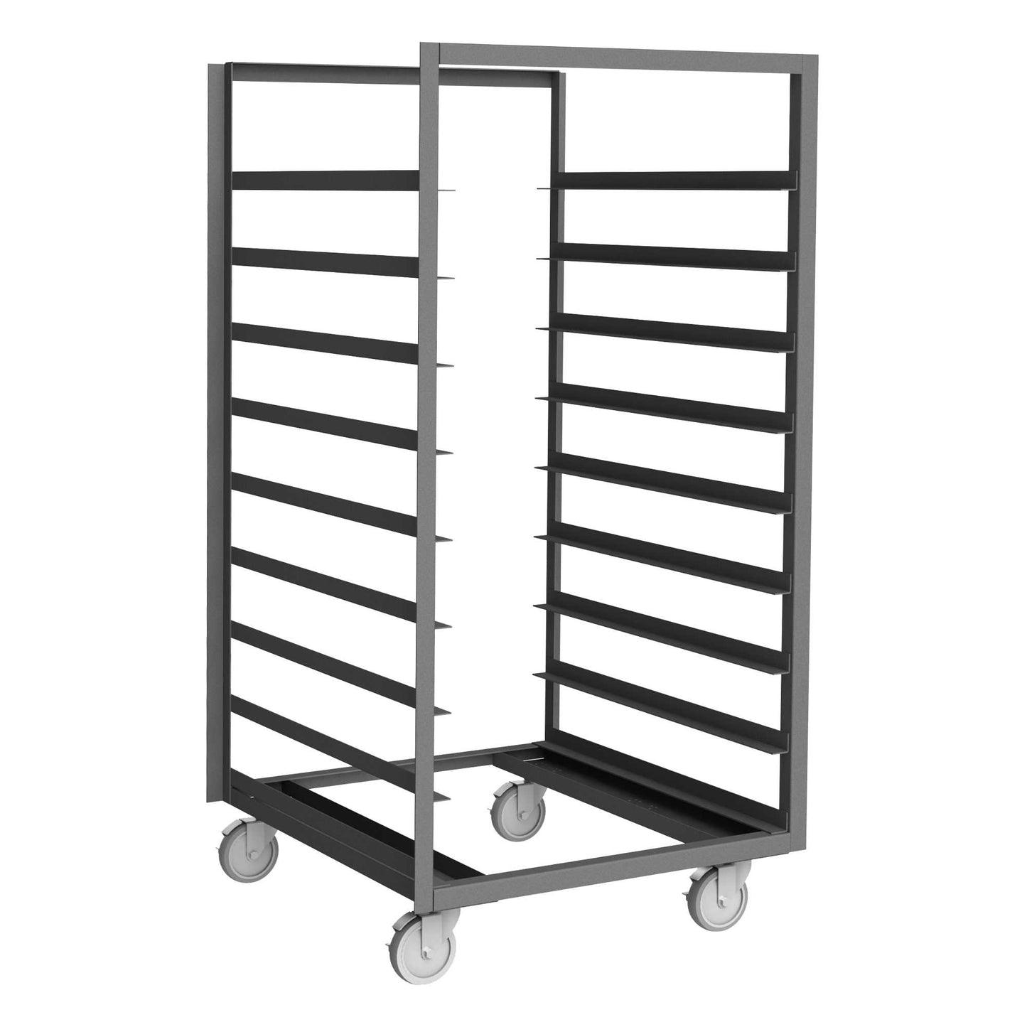 Durham PAT-36-6-9-95 PAN AND TRAY TRUCK, HOLDS UP TO 9 TRAYS, 36 X 33-1/2 X 67-1/8