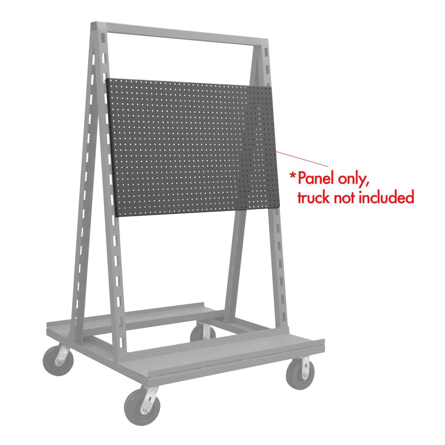 Durham PB-2436-ATT-95 PEGBOARD PANEL FOR ADJUST-A-TRAY TRUCKS, 24 X 36