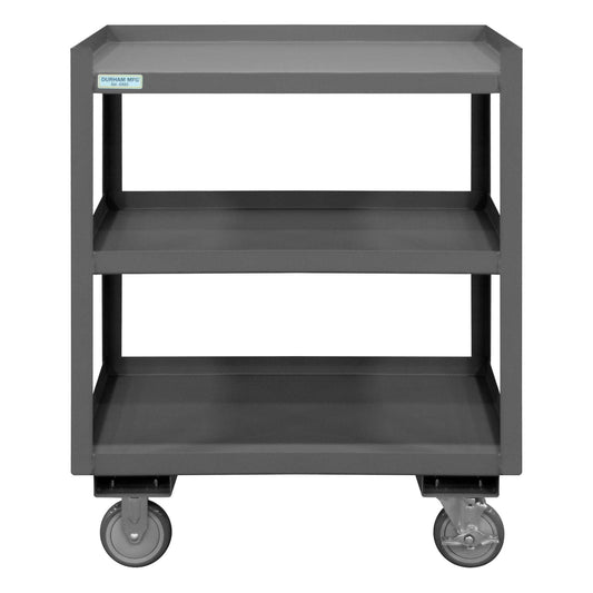 Durham PSD-2430-3-95 PORTABLE SHOP DESK, 3 SHELVES, 24-1/4 X 30-1/4 X 37-5/8