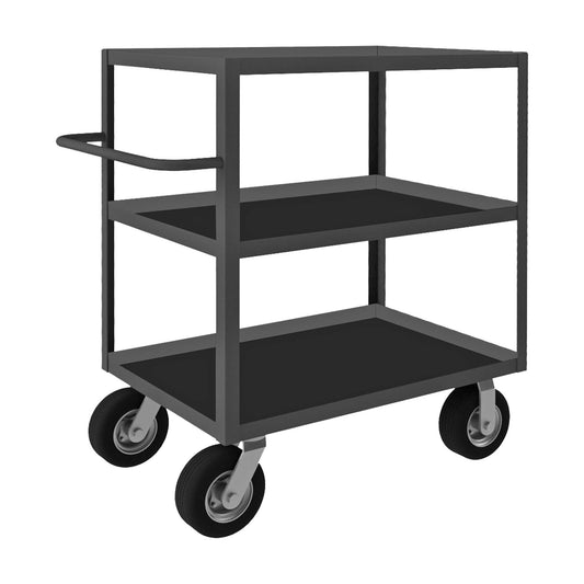 Durham RIC-243645-3-ALU-95 INSTRUMENT CART, 3 SHELVES, 24 X 36