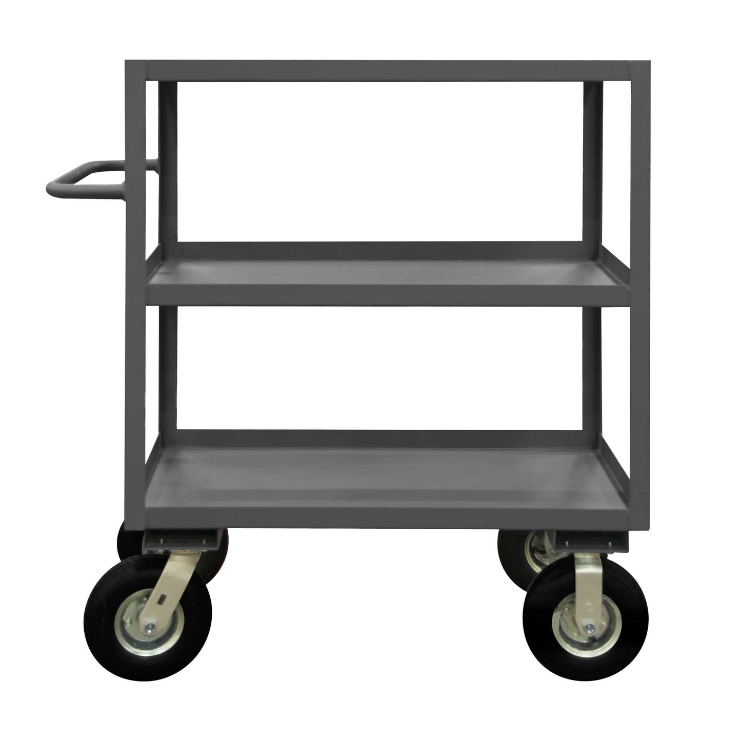 Durham RICNM-243645-3-ALU-95 INSTRUMENT CART, 3 SHELVES, 24 X 36