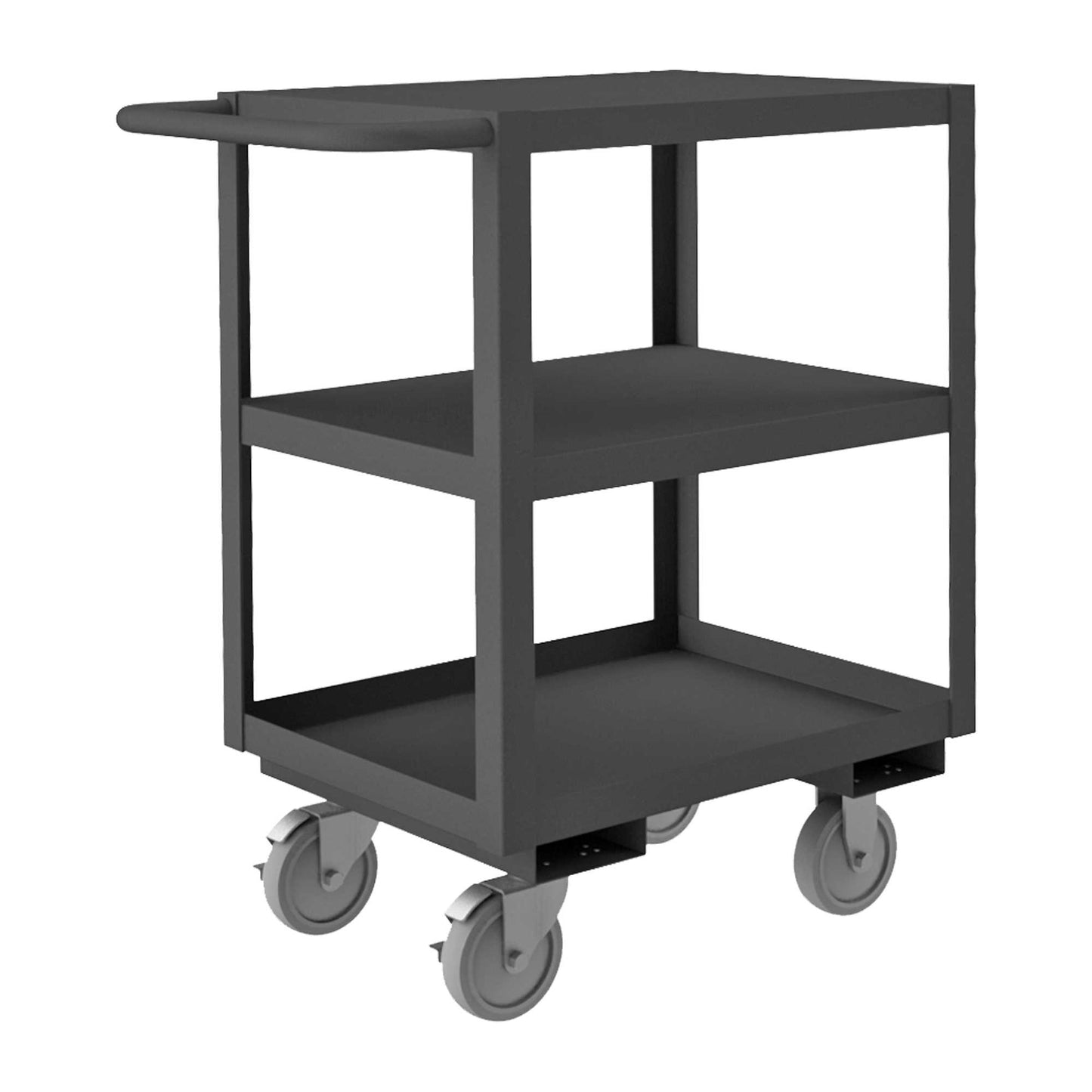 Durham RSC-182435-3-BLU-95 STOCK CART, 3 SHELF, 18-1/4 X 30-1/4 X 35