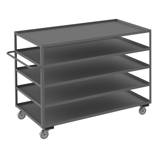 Durham RSC-3672-5-95 STOCK CART, 5 SHELF, 36-1/4 X 78-1/4 X 55-5/8