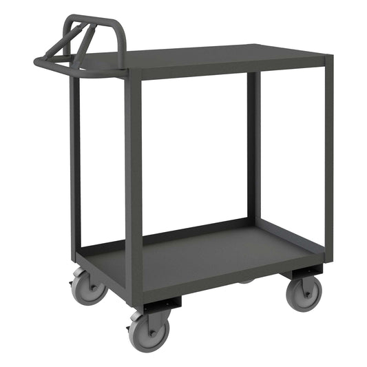 Durham RSCE-1830-2-TLD-95 STOCK CART, 2 SHELF, ERGONOMIC HANDLE, 18-1/4 X 36-1/4 X 43-5/8