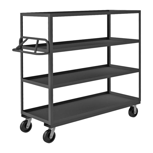 Durham RSCE-246060-4-3.6K-95 STOCK CART, 4 SHELF, ERGONOMIC HANDLE, 24-1/4 X 66-1/4 X 60