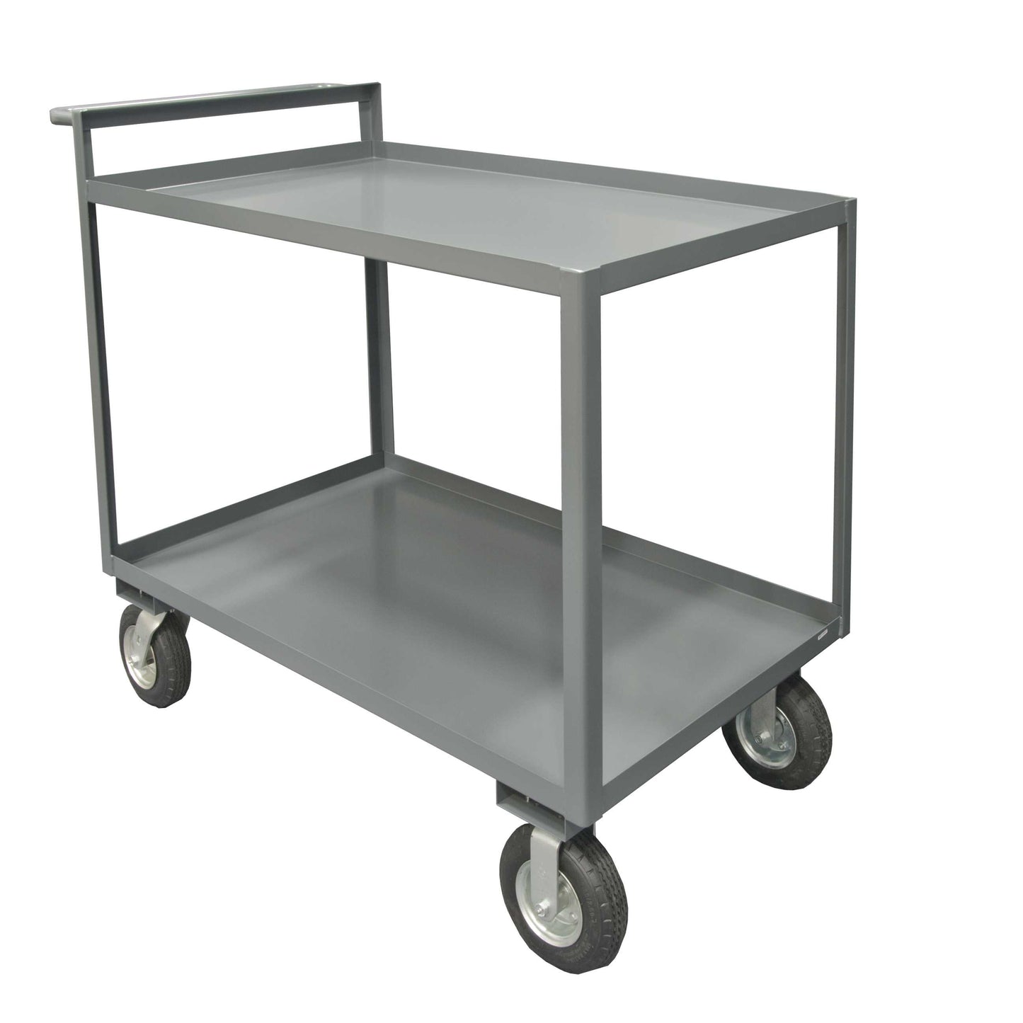 Durham RSCR-3048-95 STOCK CART, 2 SHELF, RAISED HANDLE, 30-1/4 X 54-1/4 X 45-1/4