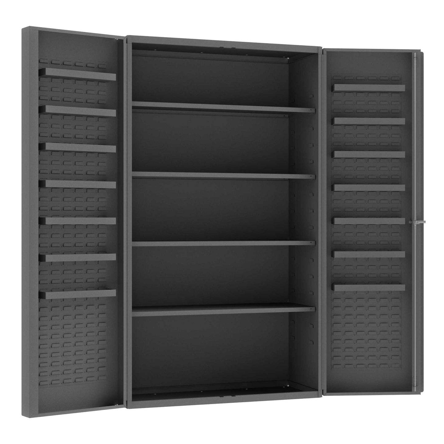 Durham SJC-DLP-4S-14DS-95 CABINET, 18 SHELVES, NO LEGS , 48 X 24 X 84