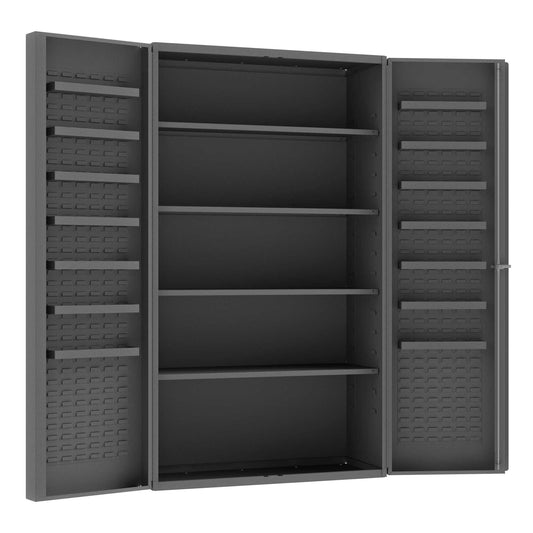 Durham SJC-DLP-4S-14DS-95 CABINET, 18 SHELVES, NO LEGS , 48 X 24 X 84