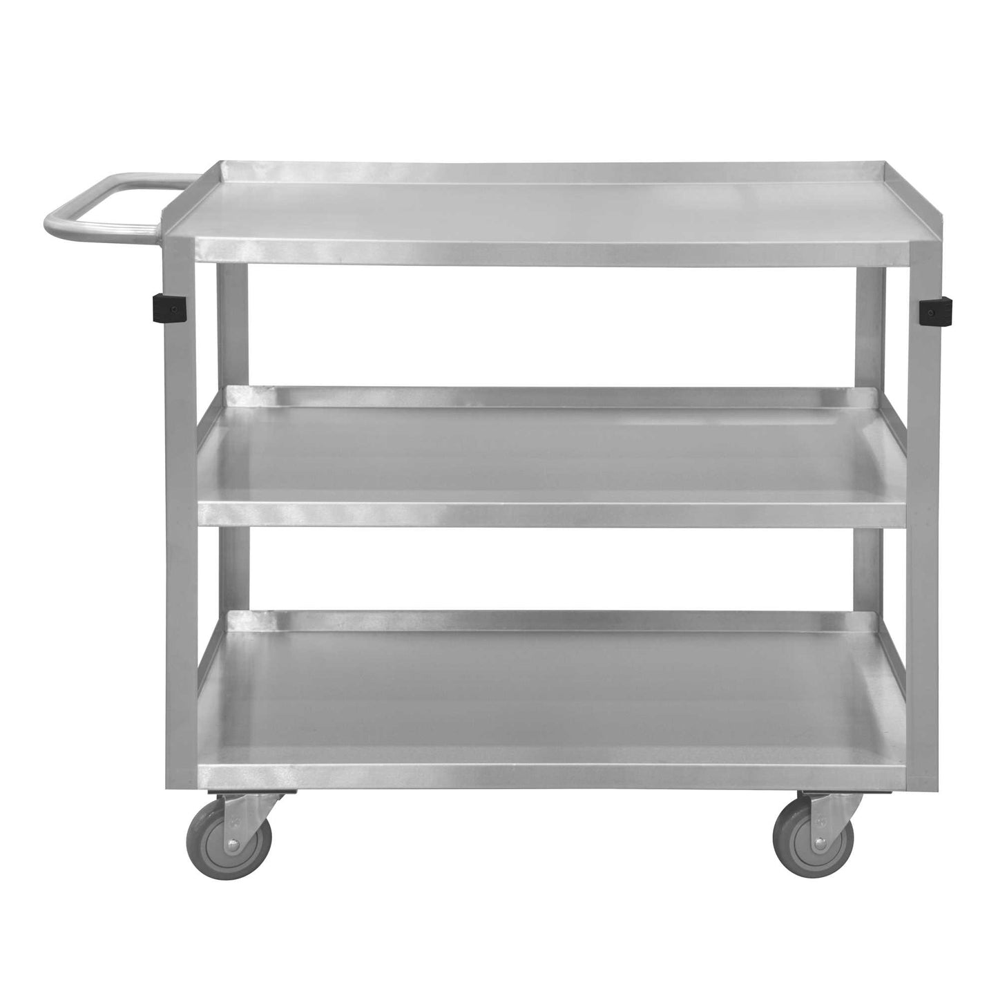 Durham SRSC2016243FLD4PU STAINLESS STEEL STOCK CART, 3 SHELVES, 16-3/4 X 30-7/16 X 34