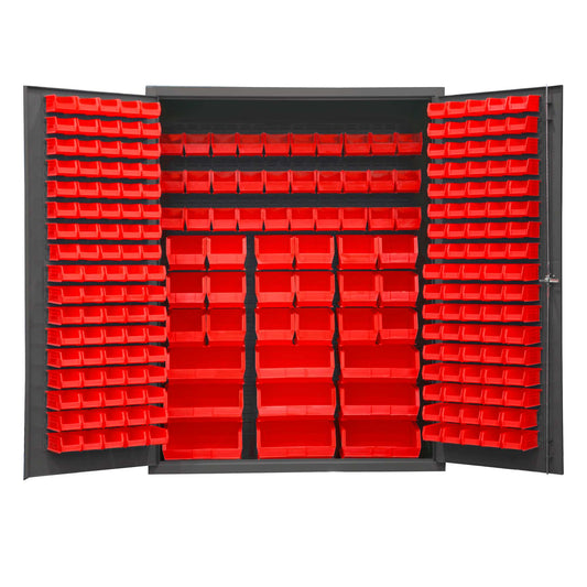 Durham SSC-227-NL-1795 CABINET, 14 GAUGE , 227 RED BIN , 60 X 24 X 78