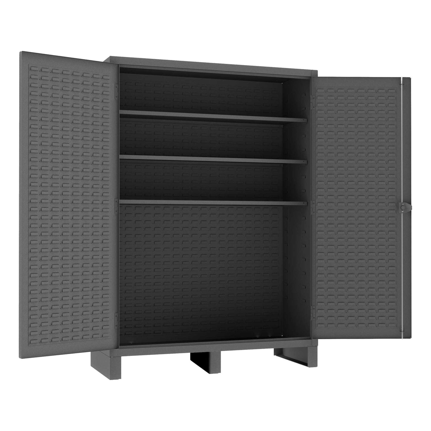 Durham SSC-602484-BDLP-3S-95 CABINET, 14 GAUGE , 3 SHELVES , 60 X 24 X 84