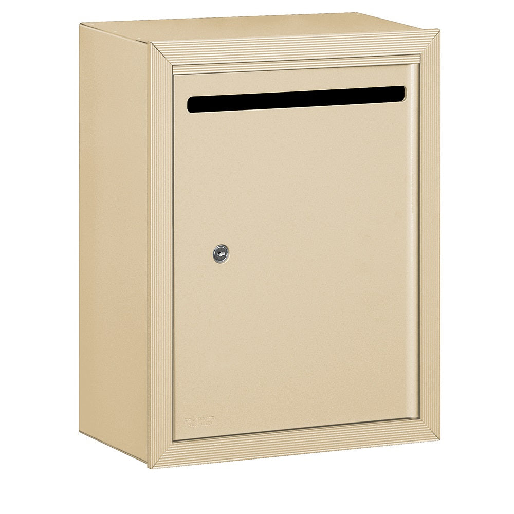 Mailboxes 2240SP Salsbury Letter Box (Includes Commercial Lock) - Standard - Surface Mounted - Sandstone - Private Sccess