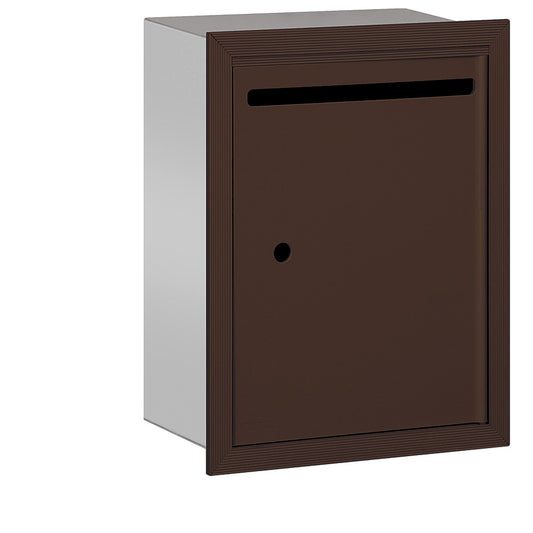 Mailboxes 2245ZU Salsbury Letter Box - Standard - Recessed Mounted - Bronze - USPS Zccess