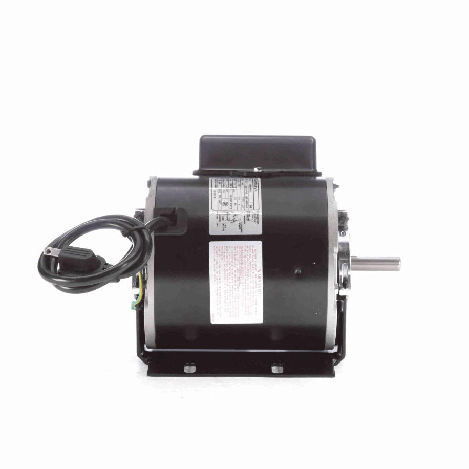 Century OEM Replacement Motor, 1/8 HP, 1 Ph, 60 Hz, 115 V, 700 RPM, 1 Speed, 48 Frame, OAO - 0547A