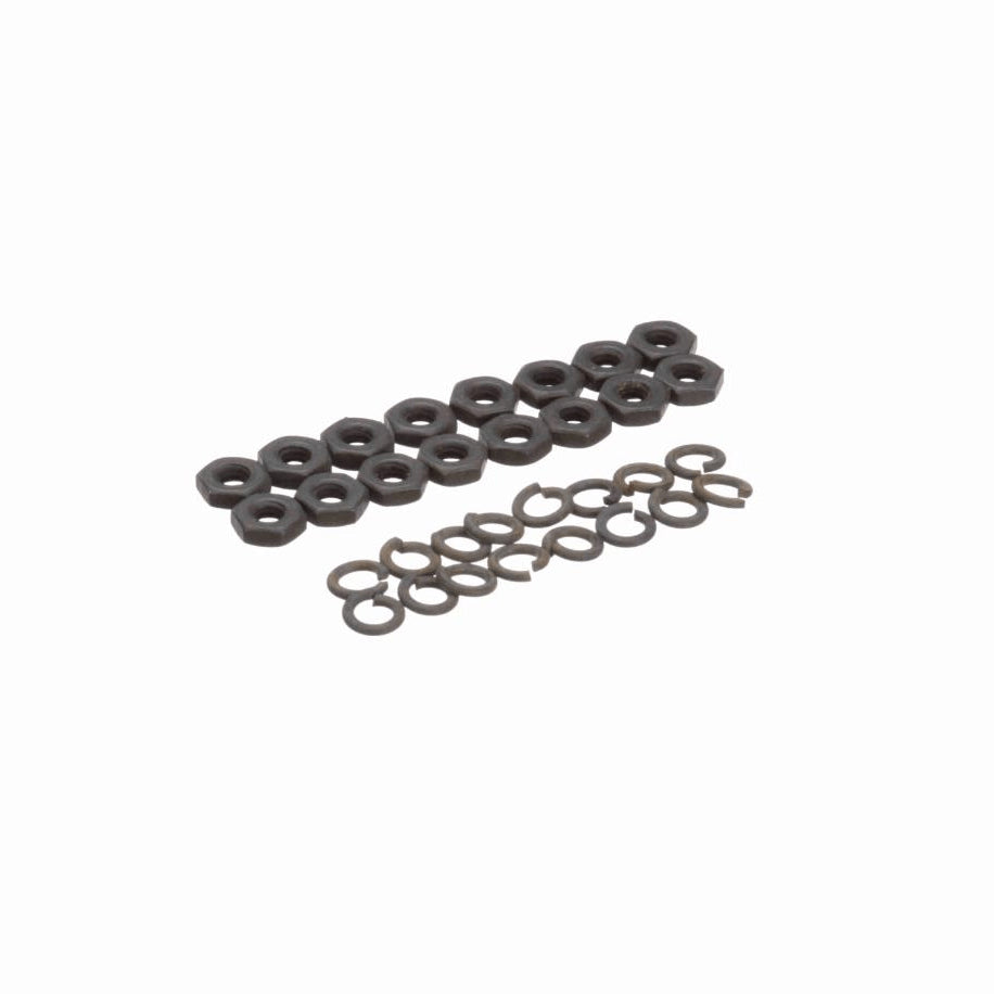 Century 11/32" Nuts and Washers, 8-32 Thread, 16 Per Set - 1618A