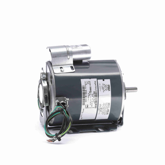 Genteq OEM Replacement Motor, 1/3 HP, 1 Ph, 60 Hz, 230 V, 1625 RPM, 1 Speed, 48 Frame, TEAO - 3124